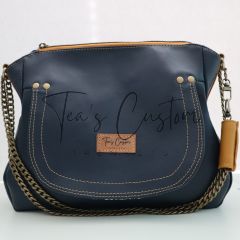 Navy Brighstone Handbag - RTS