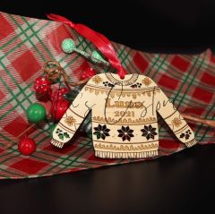 Ugly Sweater Ornament