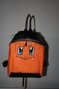 Charmander Inspired Mini Backpack - RTS